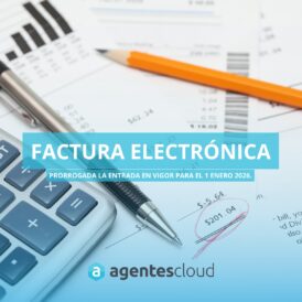 prorroga factura electrónica